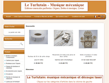 Tablet Screenshot of leturlutain.fr